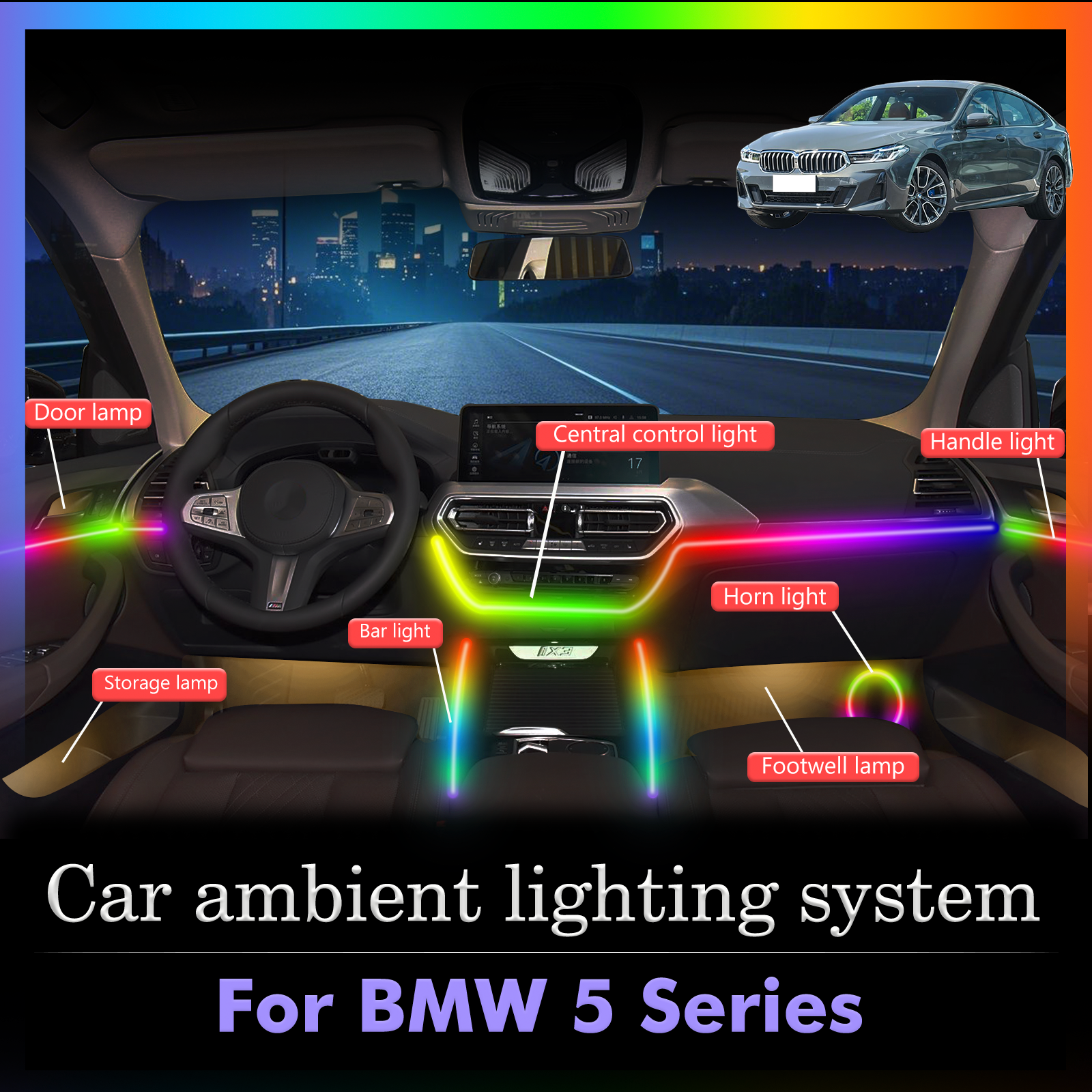 Interior Design Apps - 6 in1 For BMW 5 Series