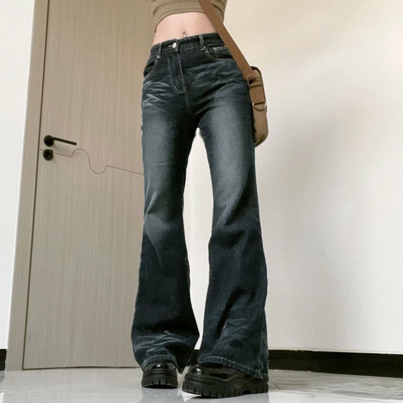 Y2K Bell Bottom Jeans for Wome - Linen Roller Blind recensie en prijs