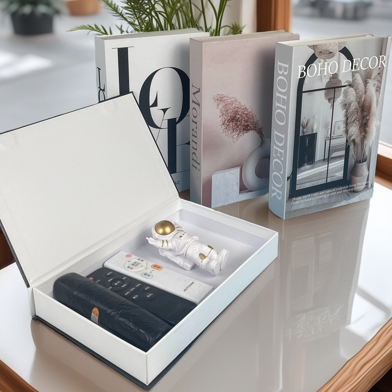 Open Fake Book Storage Box Lux - Interior Design Yearbook recensie en prijs