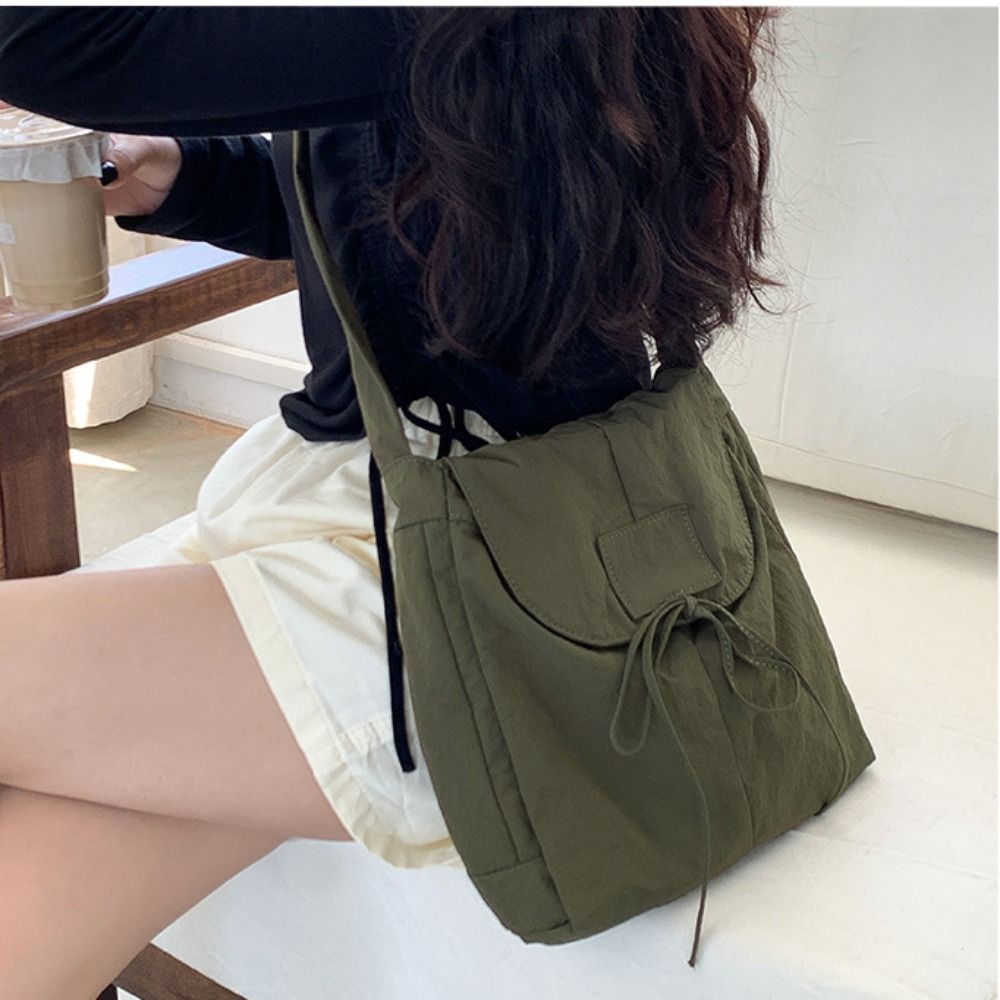Korean Style Flap Nylon Bow Cr - Interior Design Style recensie en prijs