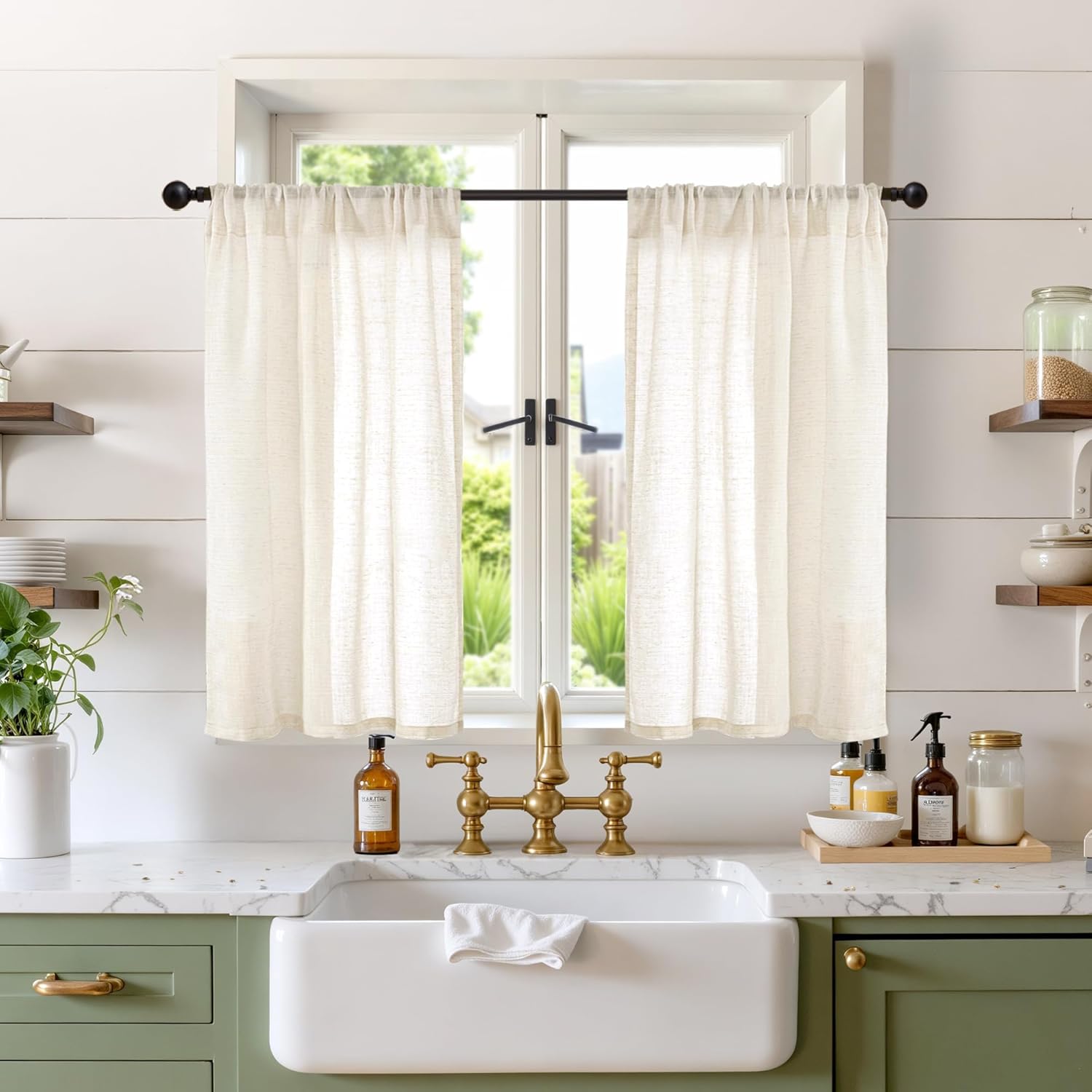 Linen Kitchen Curtains 30 Inch - Linen Roller Blind recensie en prijs