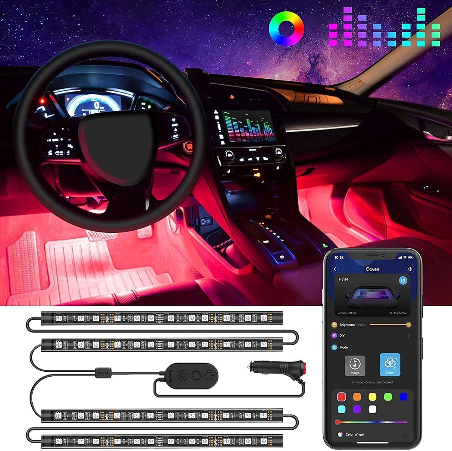 Car LED Lights, Smart Interior - Interior Design Apps recensie en prijs