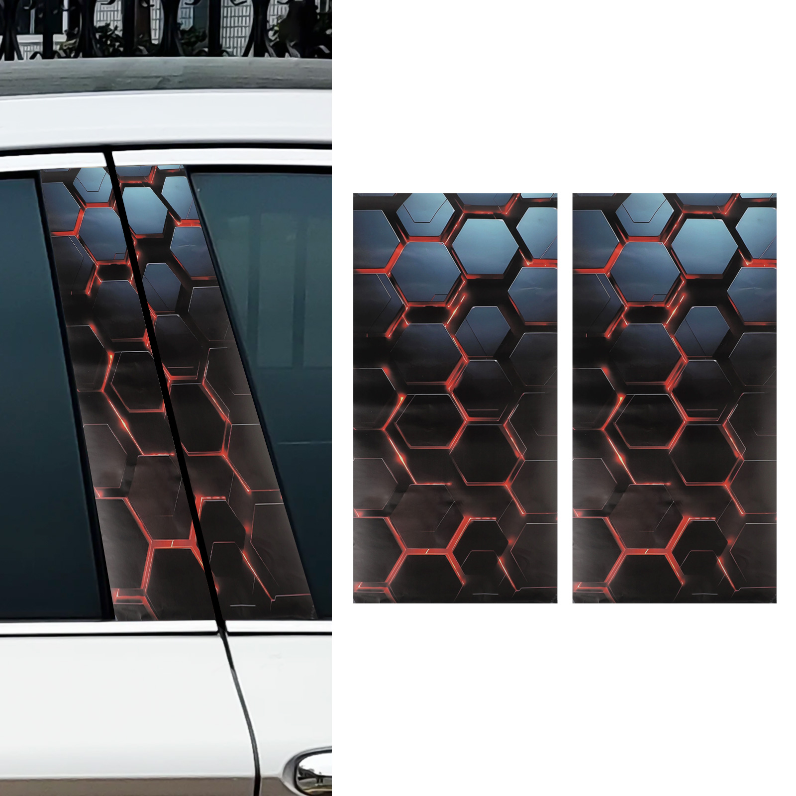 For Honeycomb Design B-Pillar  - Interior Design Style recensie en prijs