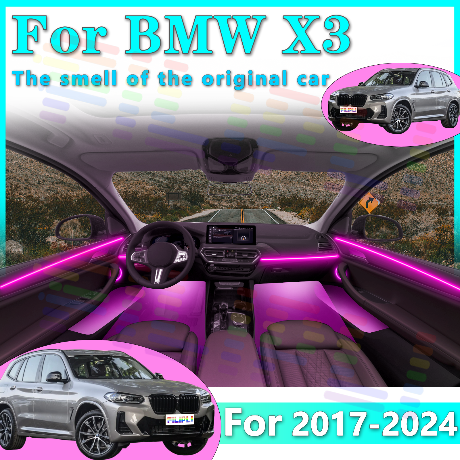 For BMW X3 G01 Elite Stealth D - Interior Design Apps recensie en prijs