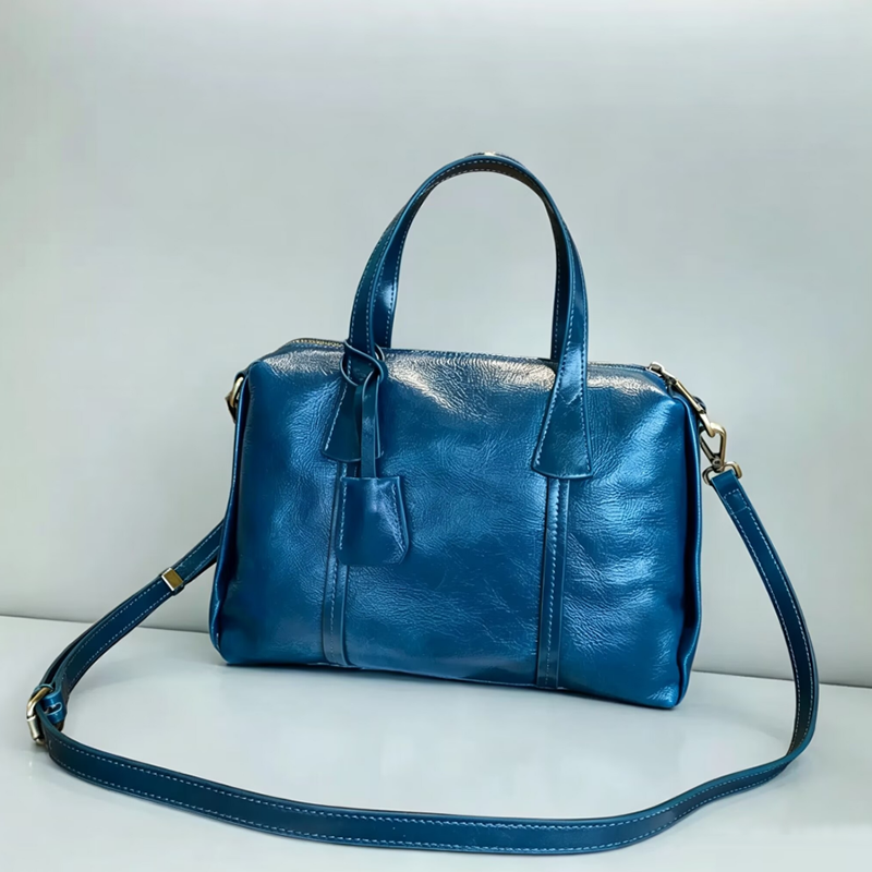 Vintage Real Leather Handbag F - Interior Design Style recensie en prijs