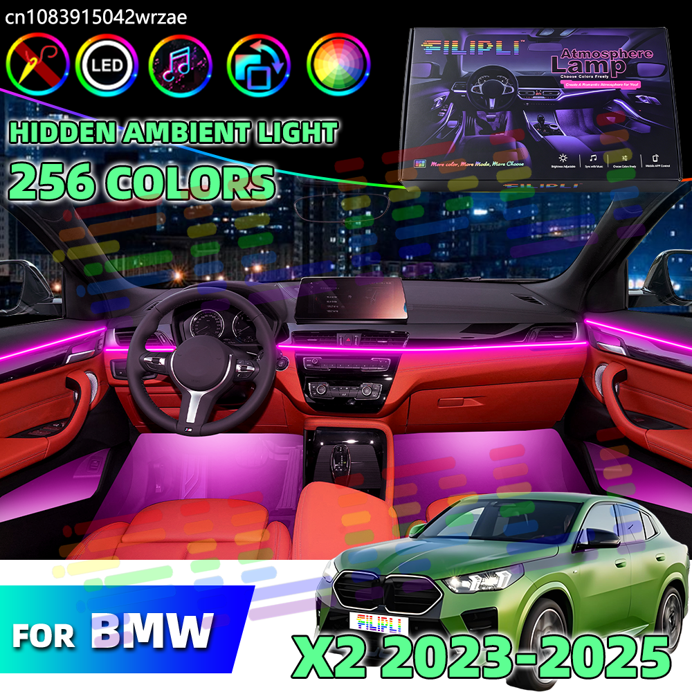 For BMW X2 U10 LED Car Interio - Interior Design Apps recensie en prijs