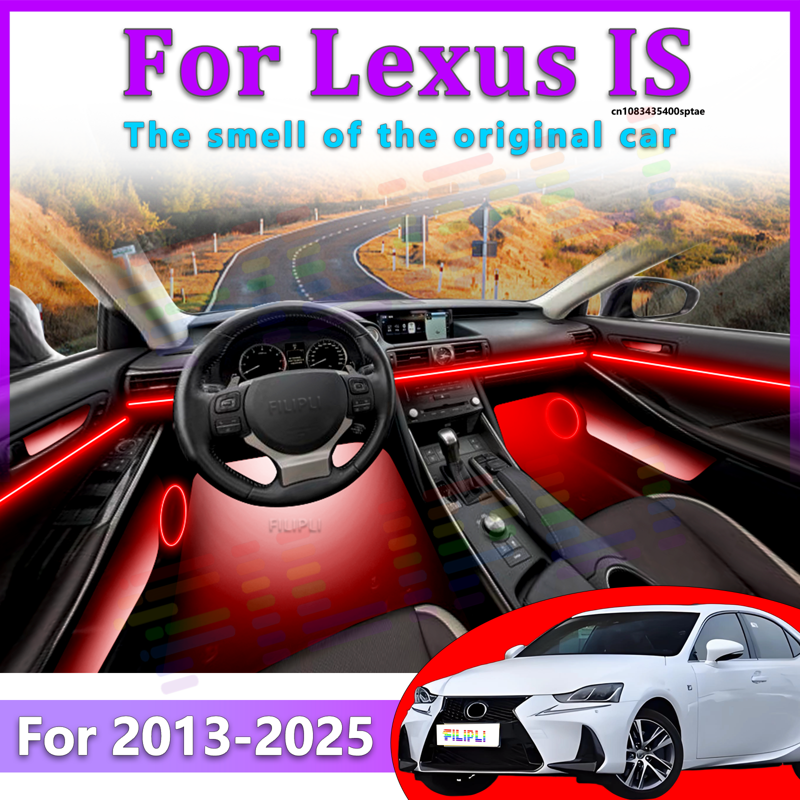 For Lexus IS 2013-2025 years P - Interior Design Apps recensie en prijs