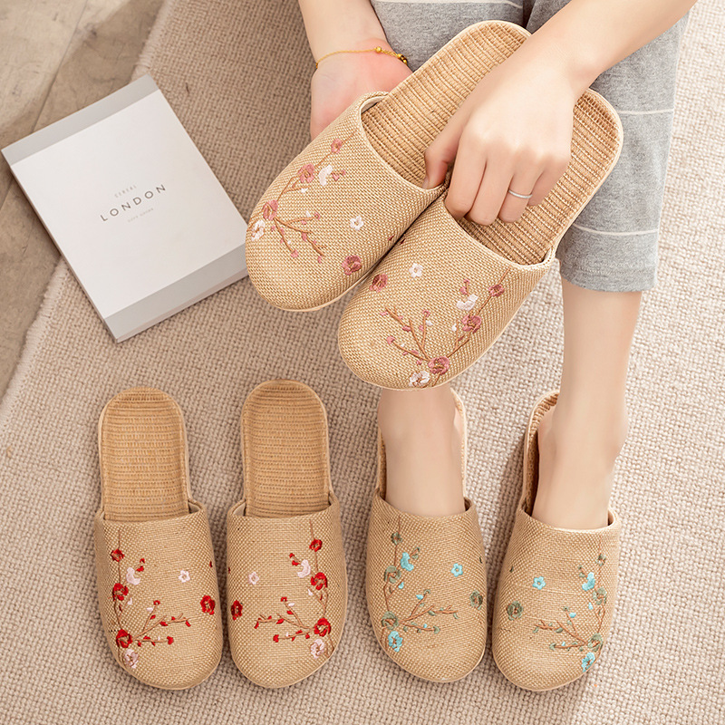 Linen Slippers Female Summer M - Linen Roller Blind recensie en prijs