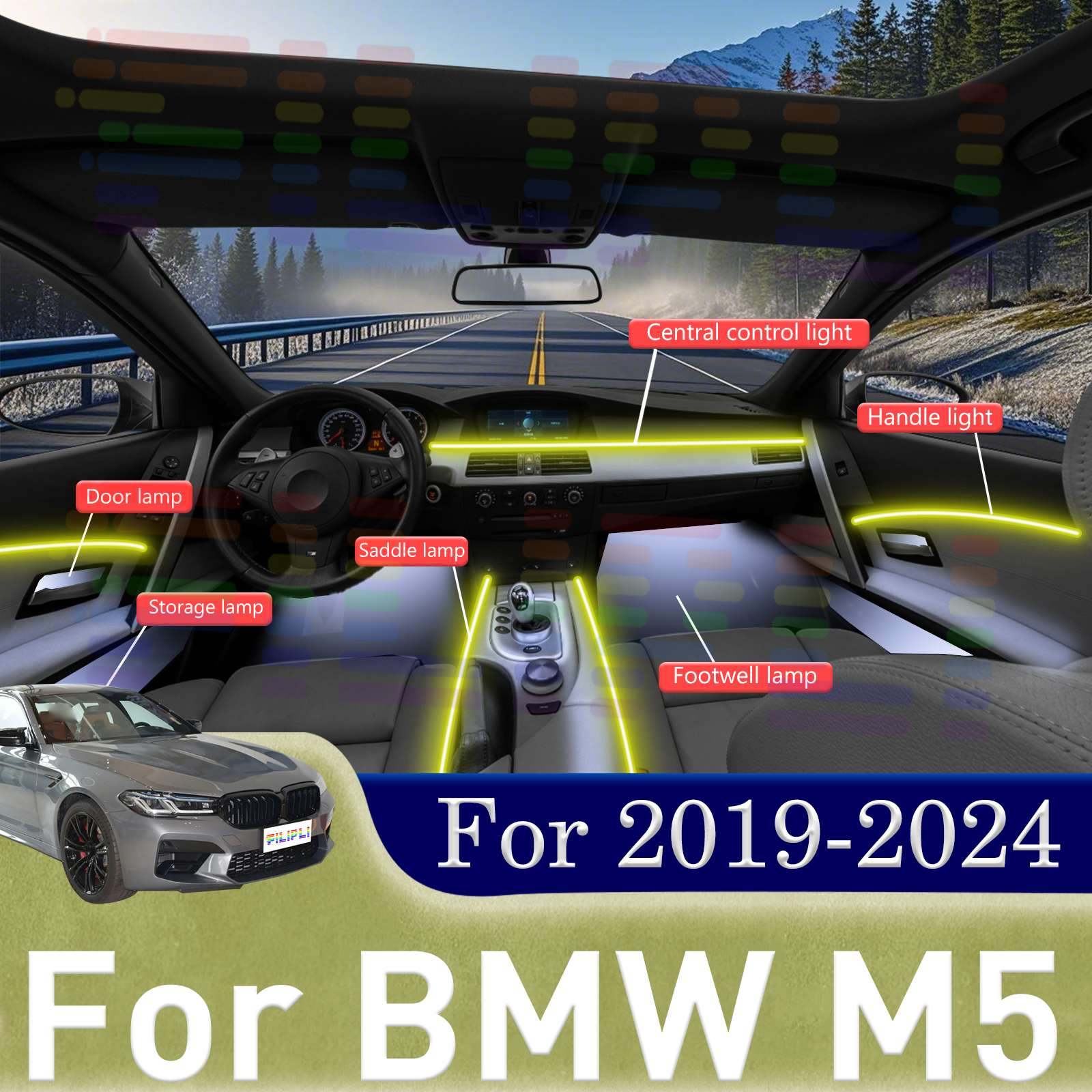 For BMW M5 F90 F91 Premium Qua - Interior Design Apps recensie en prijs