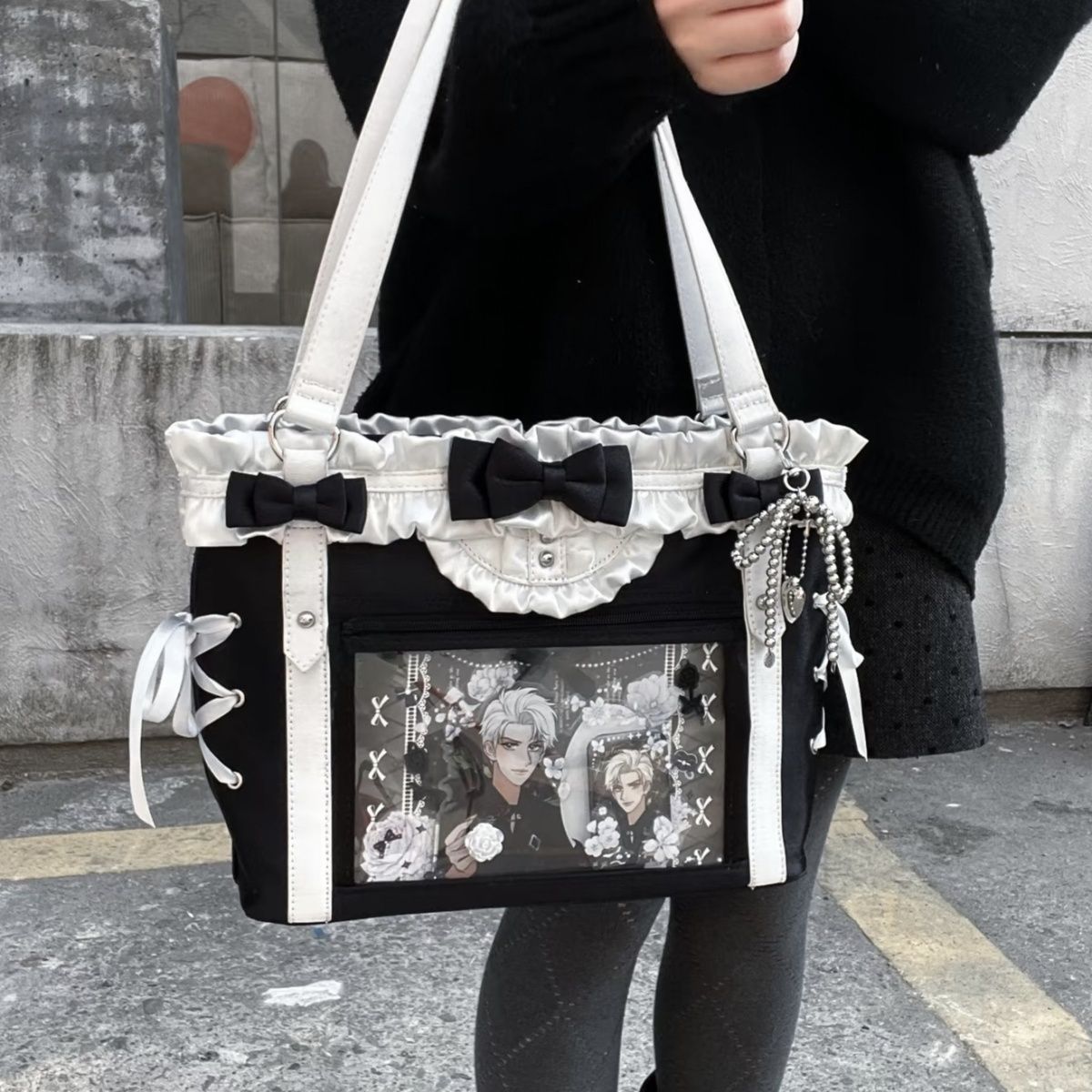 New Sweet Preppy Style Shoulde - Interior Design Style recensie en prijs