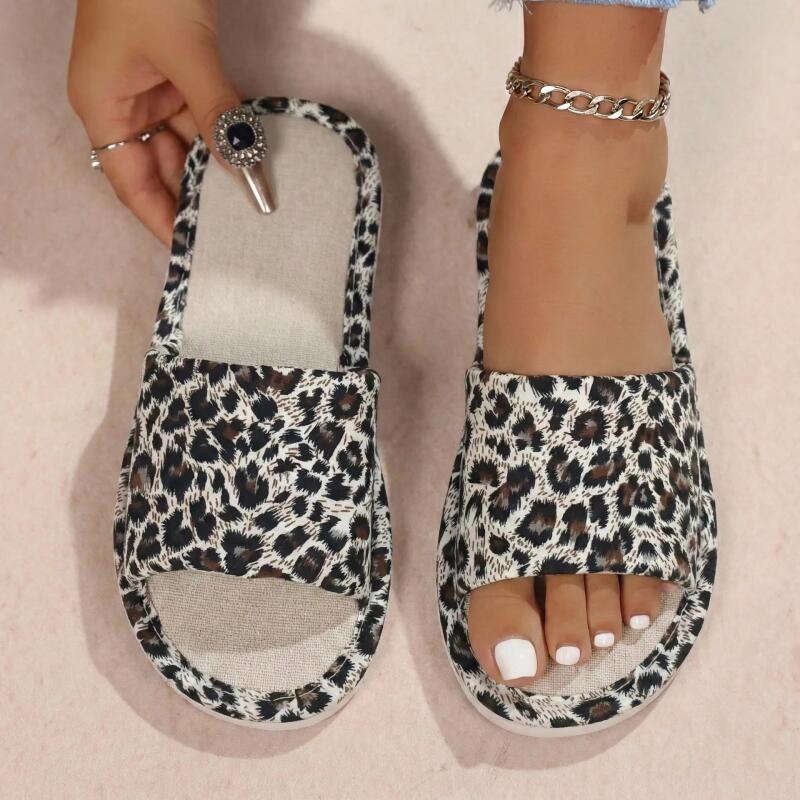 Linen Leopard Women's Slippers - Linen Roller Blind recensie en prijs