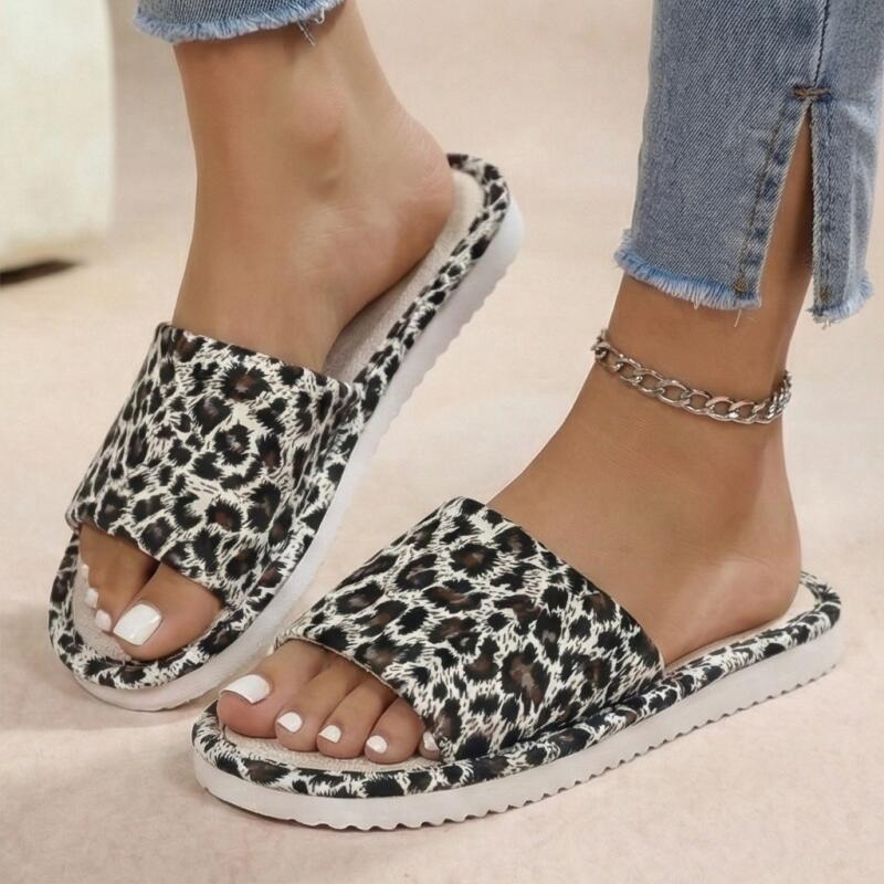Linen Leopard Women's Slippers - Linen Roller Blind recensie en prijs