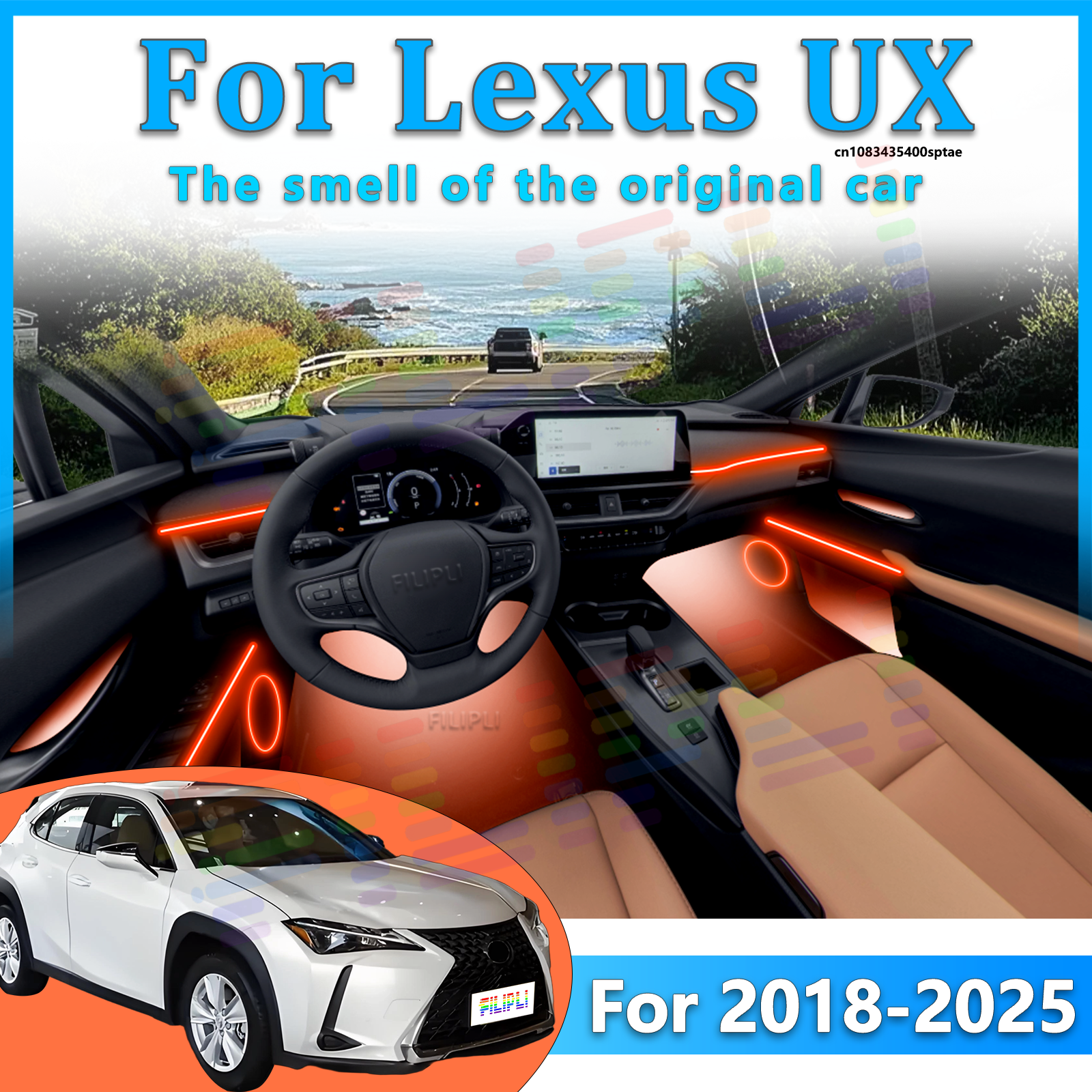 For Lexus UX 2018-2026 years T - Interior Design Apps recensie en prijs