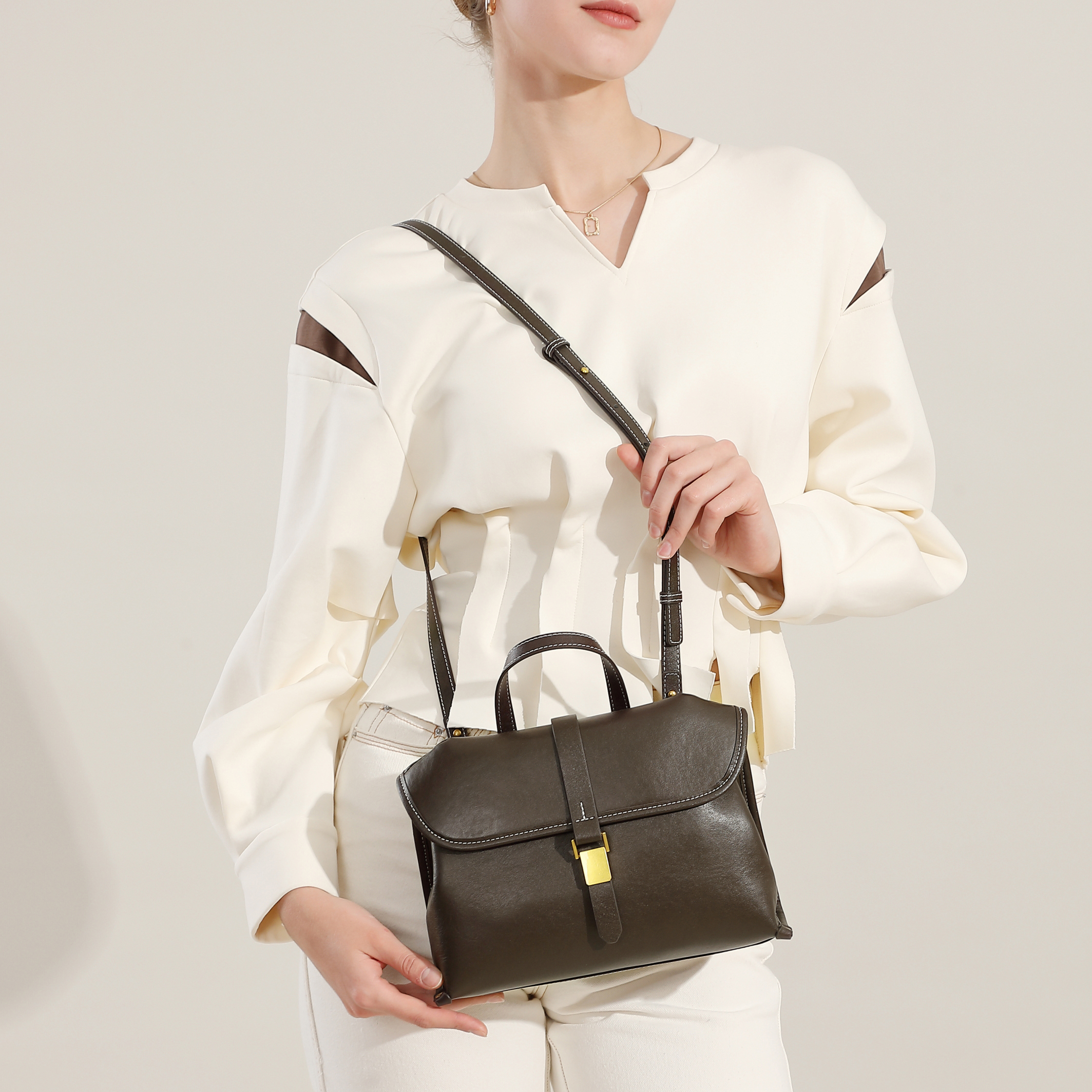 Genuine Leather Women's Handba - Interior Design Trends 2026 recensie en prijs