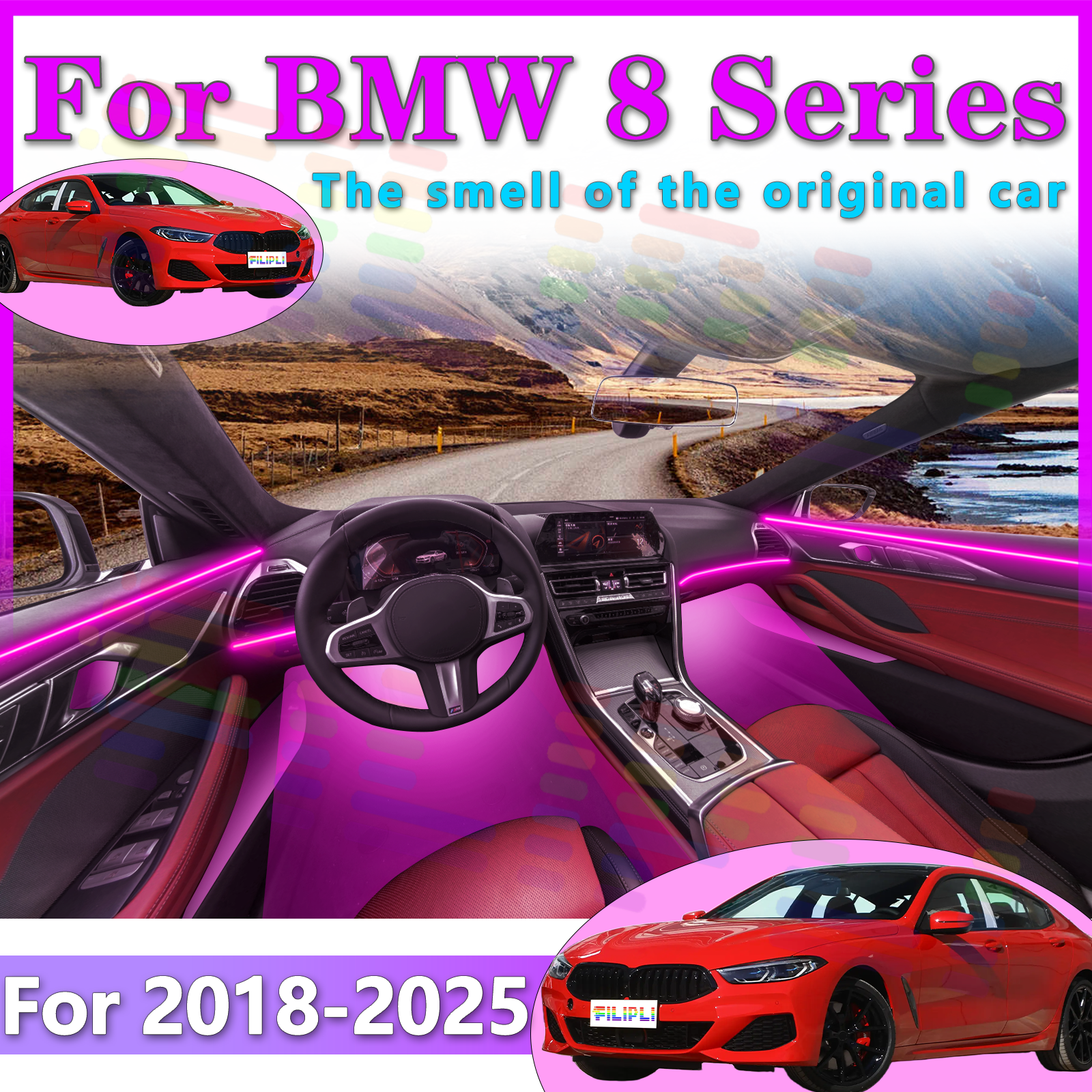 For BMW 8 series G14 G15 G16 T - Interior Design Apps recensie en prijs