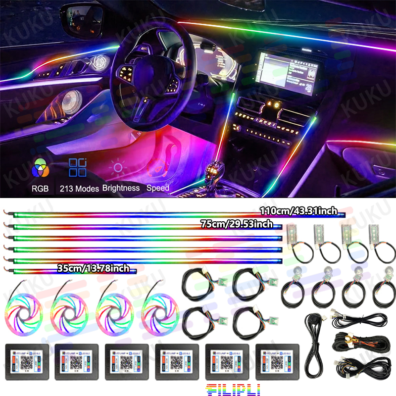 6 in 1 Exclusive Car LED Inter - Interior Design Apps recensie en prijs
