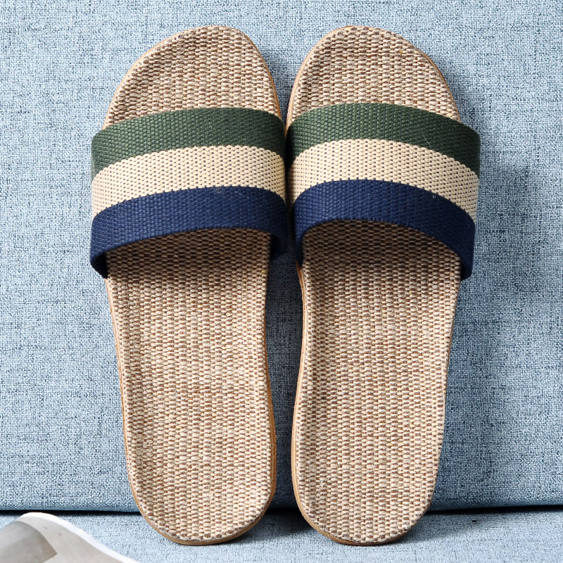 Men Multicolor Flax Slippers S - Linen Roller Blind recensie en prijs