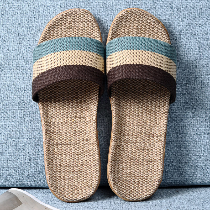 Men Multicolor Flax Slippers S - Linen Roller Blind recensie en prijs
