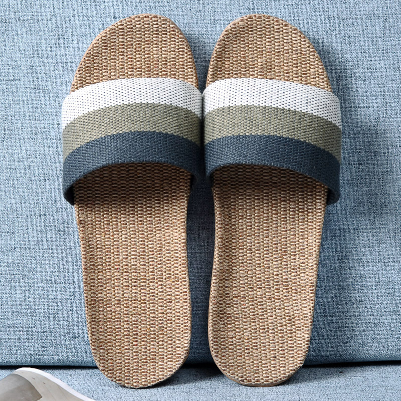 Men Multicolor Flax Slippers S - Linen Roller Blind recensie en prijs