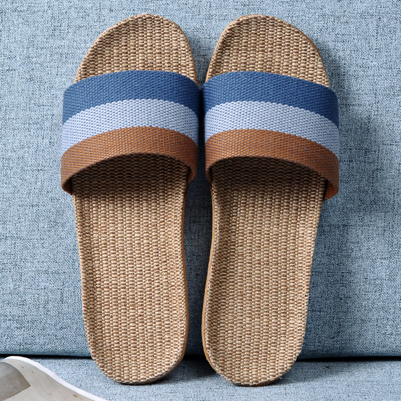 Men Multicolor Flax Slippers S - Linen Roller Blind recensie en prijs
