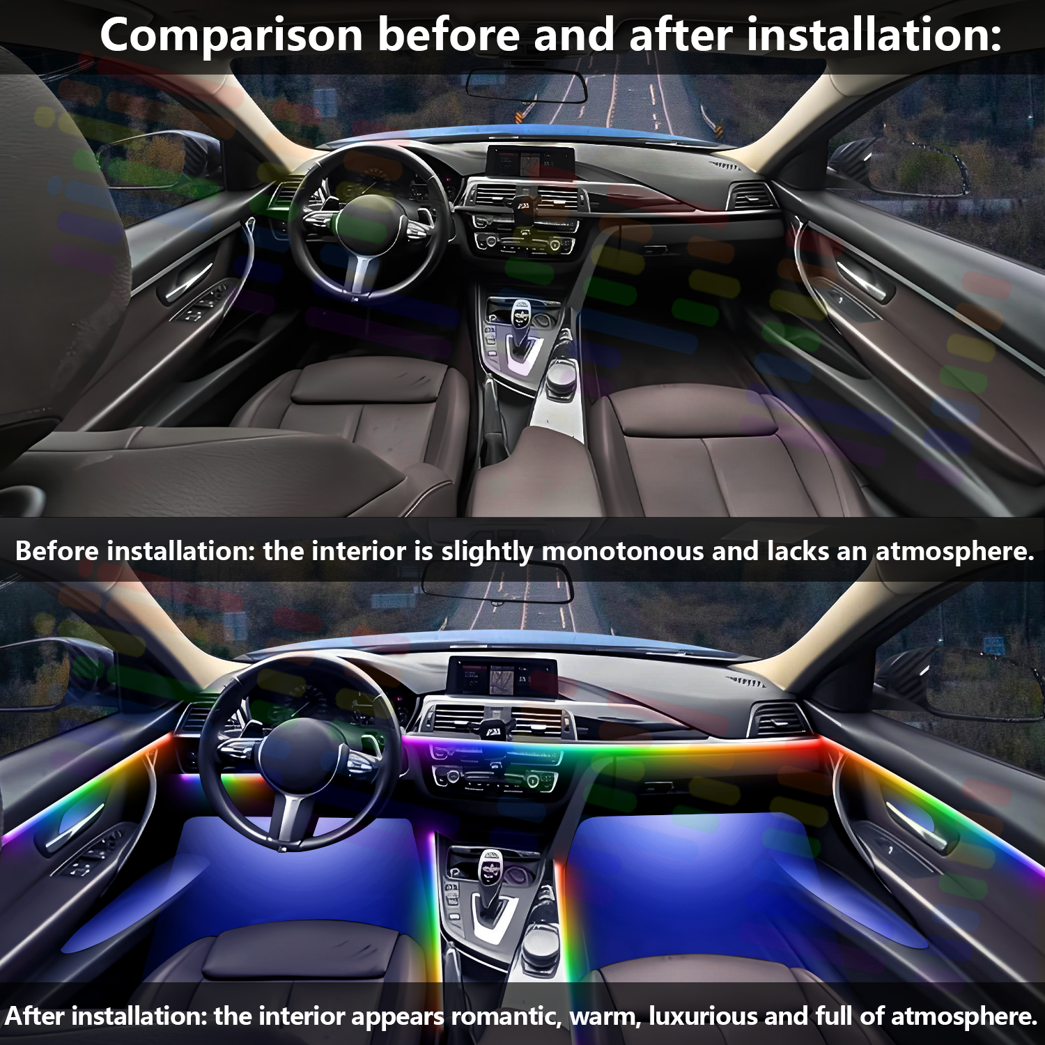 For VW Golf 7 2017-2018 Superi - Interior Design Apps recensie en prijs