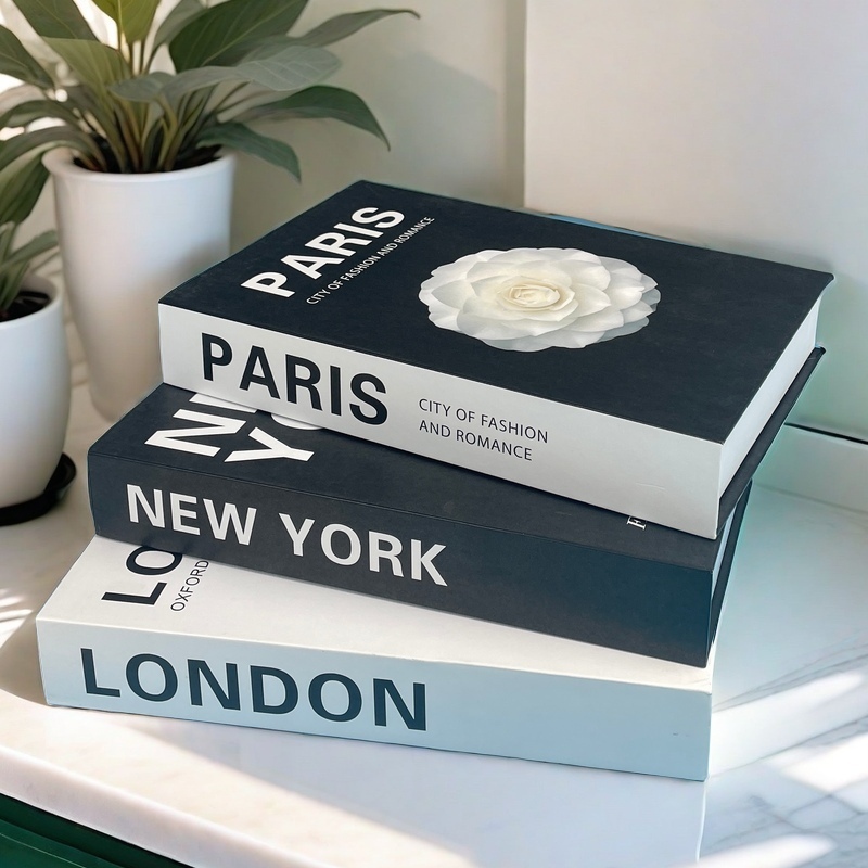 Luxury Fake Book Storage Box P - Interior Design Yearbook recensie en prijs